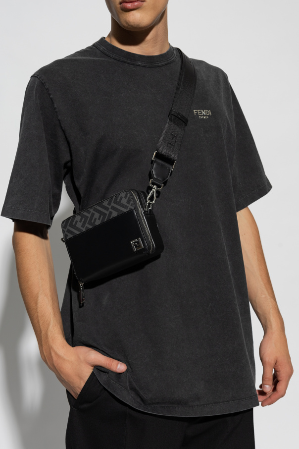 ショルダーバッグ FENDI Men Shoulder bag Black 7VA649APDR F0GXN Fendi Shoulder bag Double Baguette | Men's Bags | Vitkac